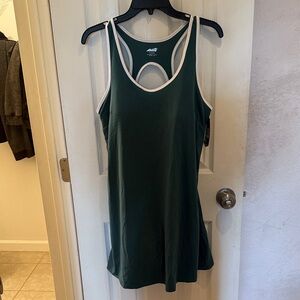 Avia Teal Tank Top with White Trim